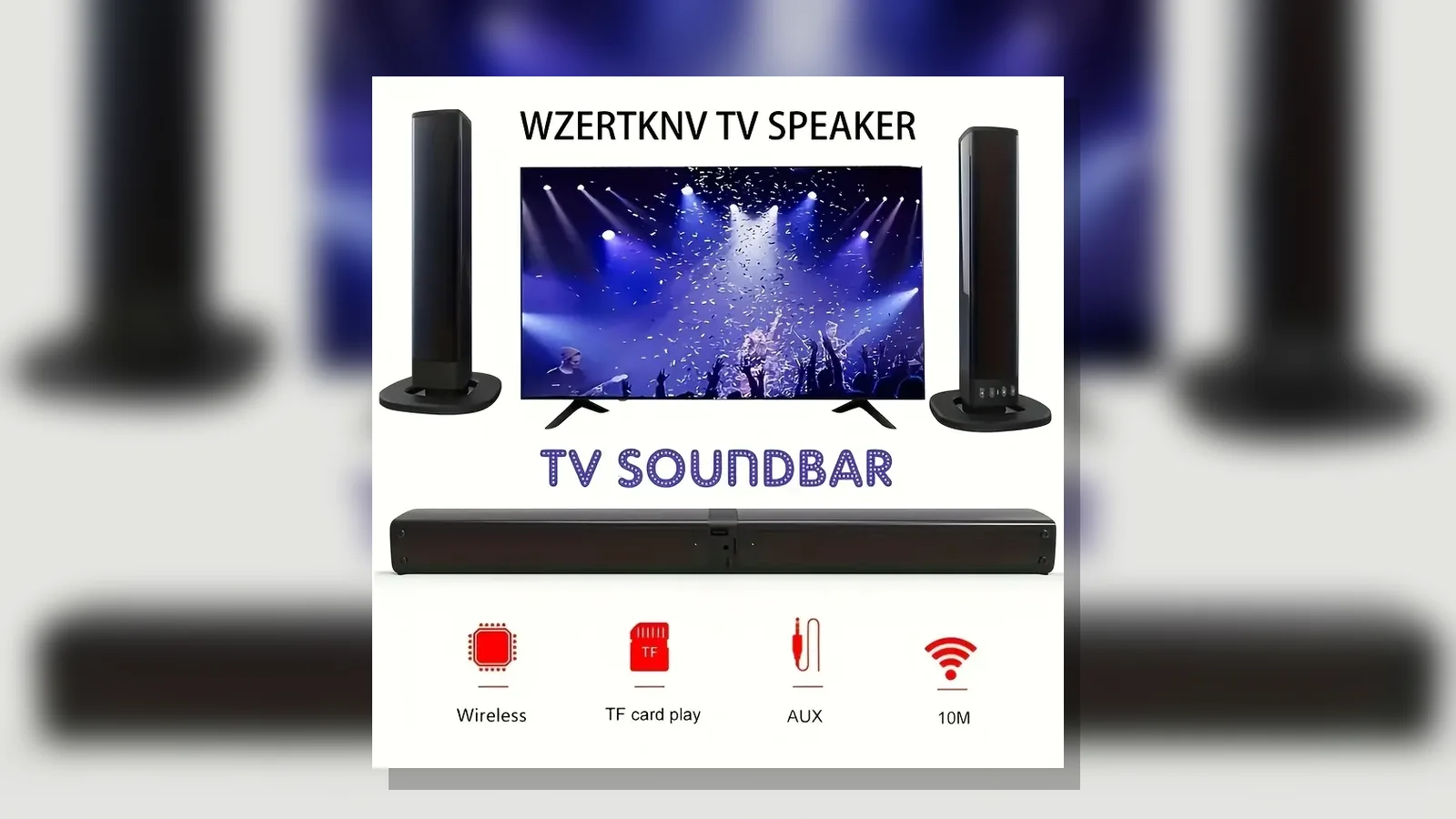 Optical cable connecting a UK TV to a compact soundbar during troubleshooting